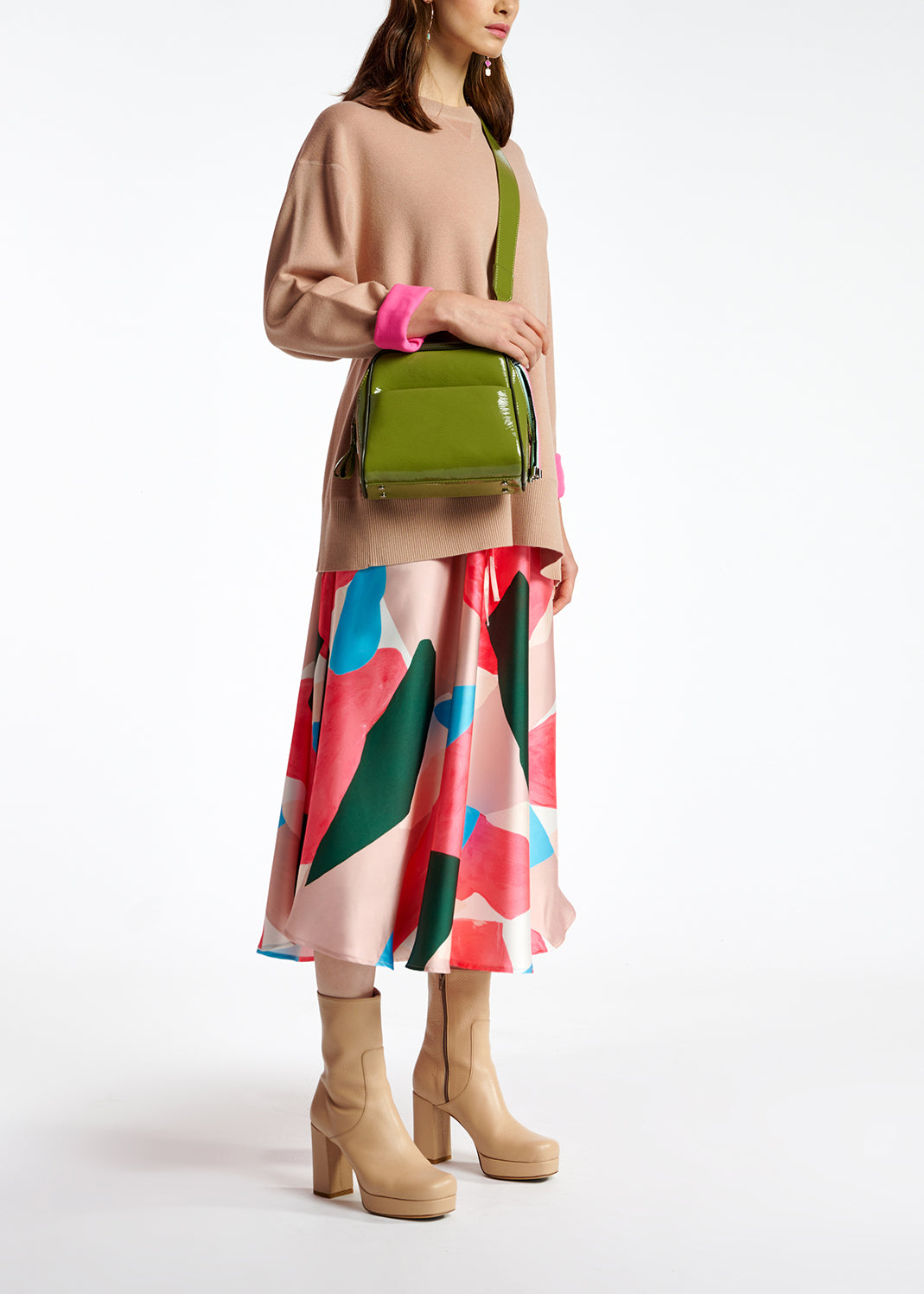 Vintage roze trui met boxy snit RE—SSENTIEL | Essentiel second hand