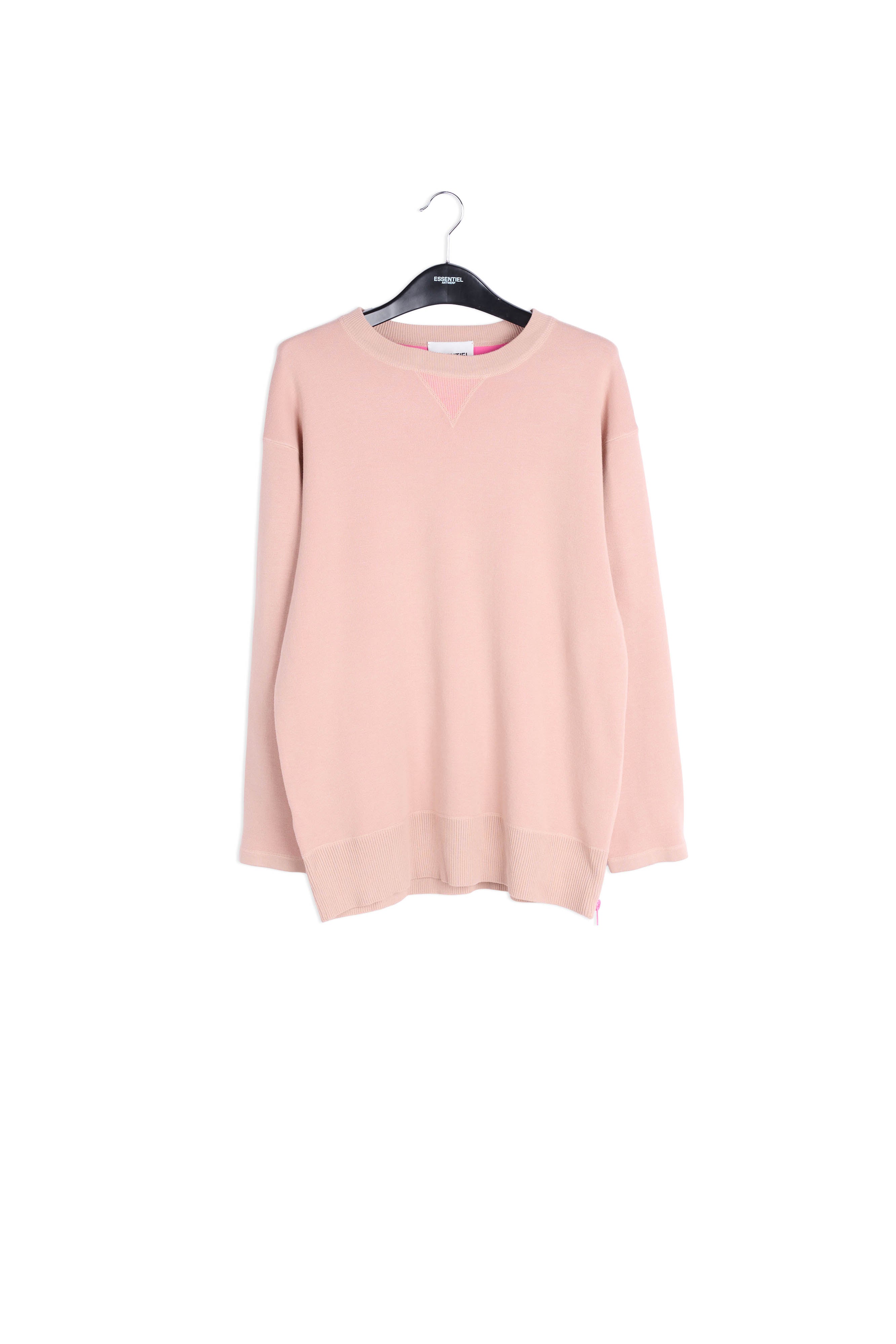 Vintage roze trui met boxy snit RE—SSENTIEL | Essentiel second hand