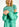 T-shirt turquoise en lurex Faume - seconde main