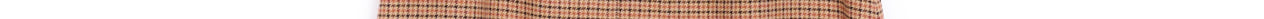 Brown check midi-length skirt Faume - seconde main