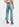 Cropped high-rise blue jeans Faume - seconde main