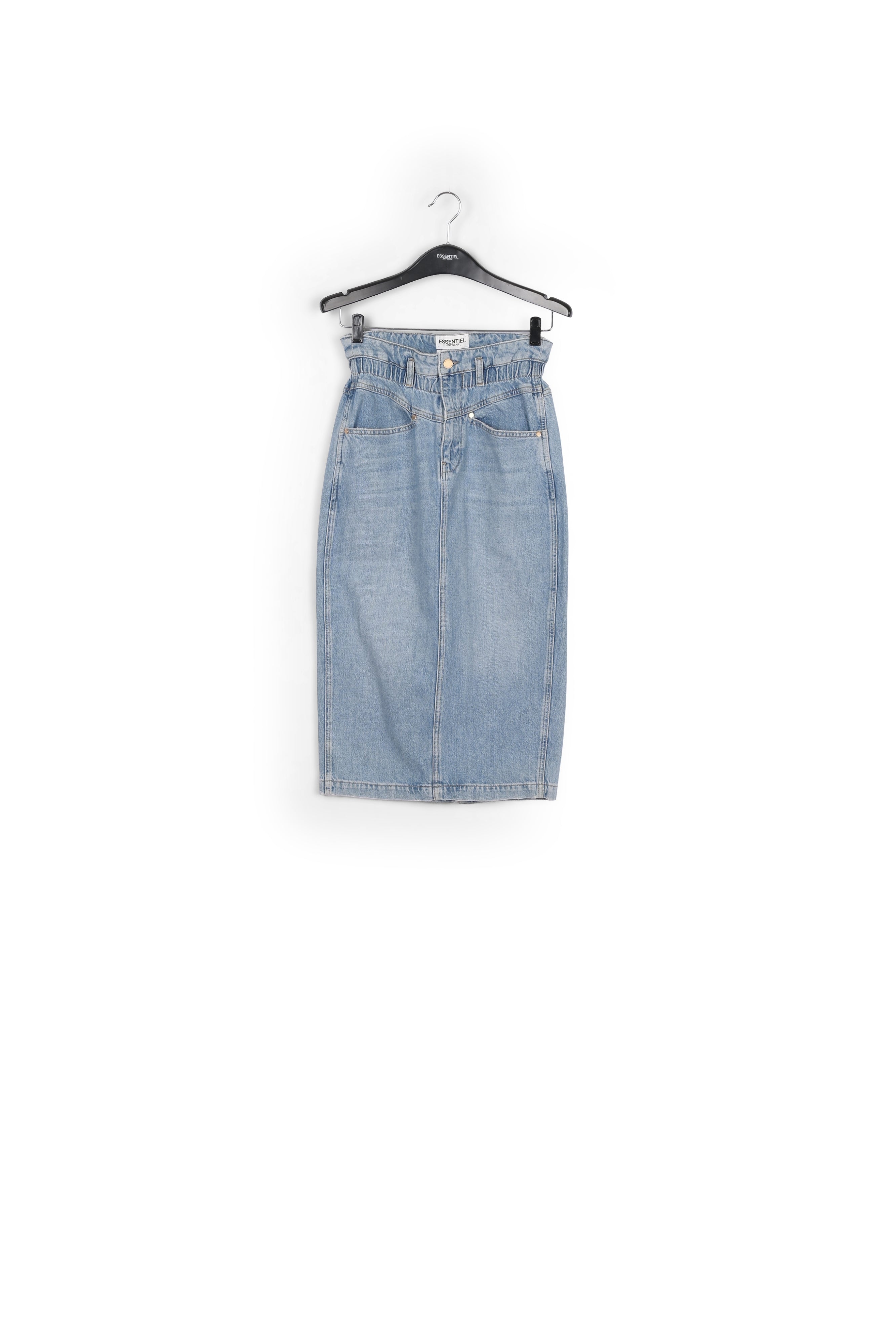Blue denim mini dress RE—SSENTIEL | Essentiel second hand