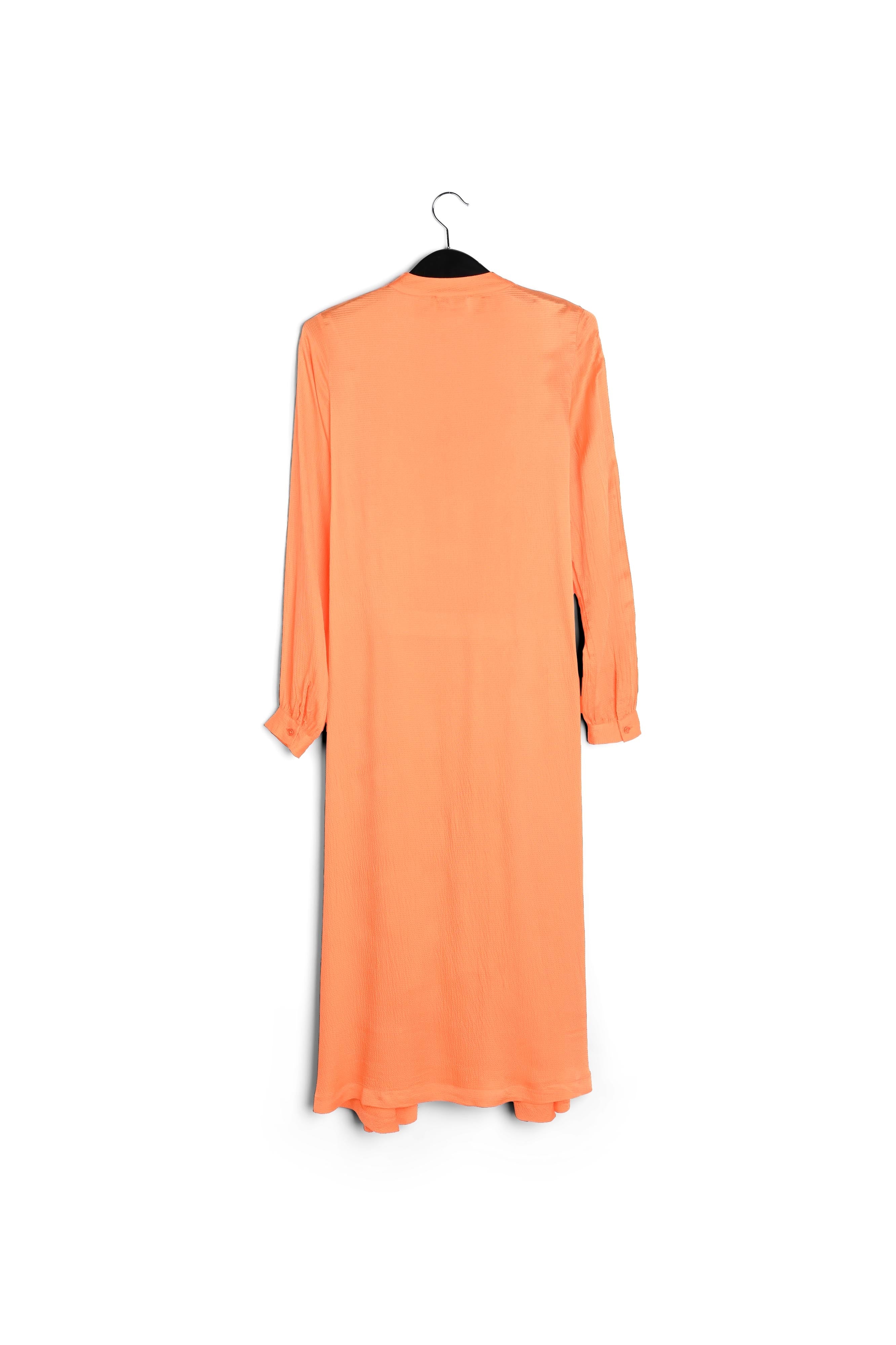 Oranje midi-hemdjurk RE—SSENTIEL | Essentiel second hand