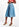 Dark blue denim pleated midi skirt Faume - seconde main