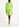 Robe chemise à imprimé fleuri blanc et vert citron Faume - seconde main