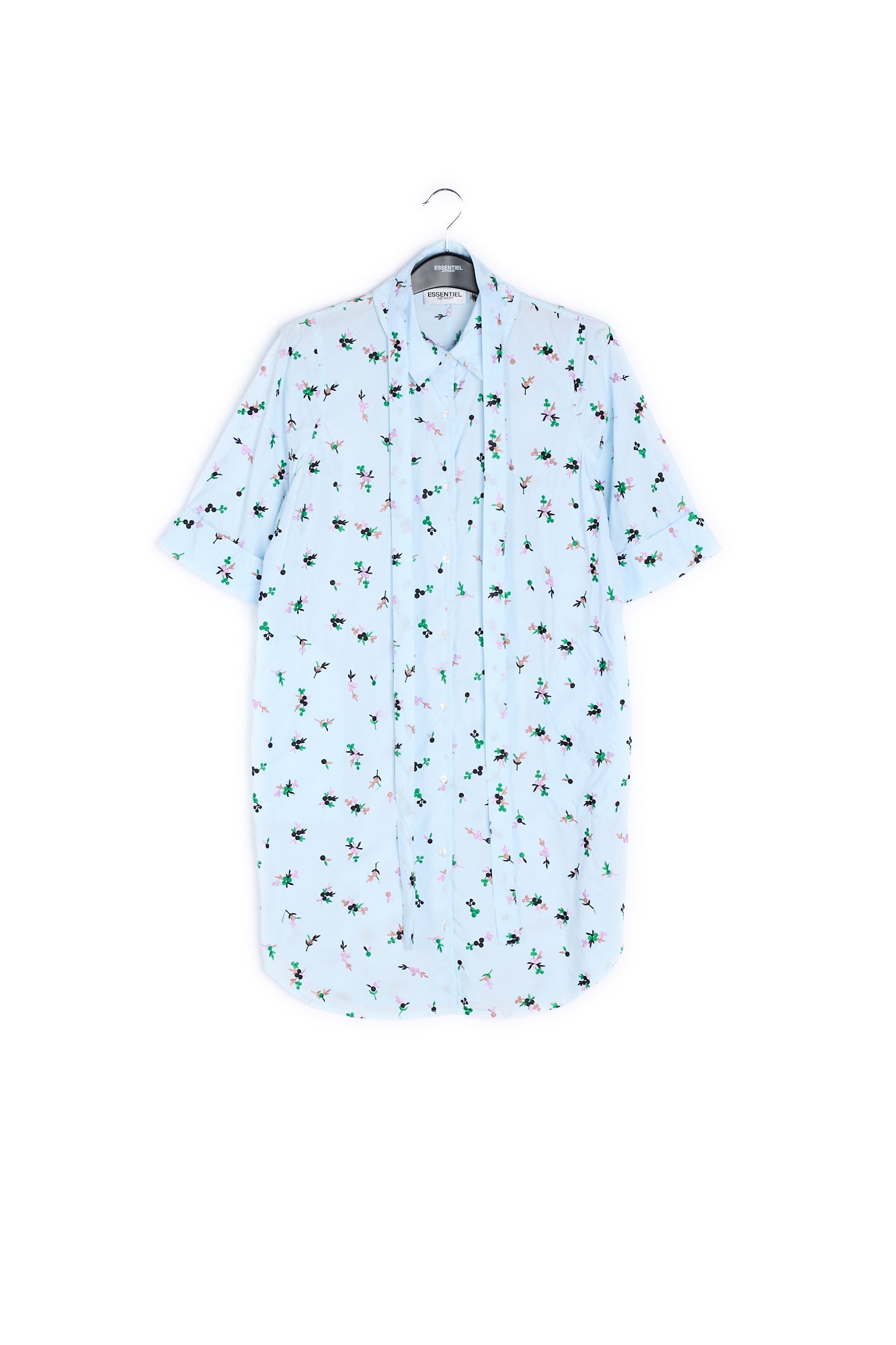 All-over emroidered shirt dress RE—SSENTIEL | Essentiel second hand