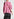 Pink mohair-blend cardigan Faume - seconde main