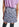 Lila minirok met metallic bloemenmotief Faume - seconde main