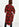 Black and red floral print midi shirt dress Faume - seconde main