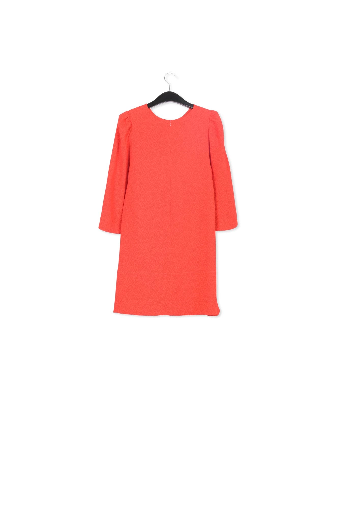 Red mini dress with trumpet sleeves RE—SSENTIEL | Essentiel second hand