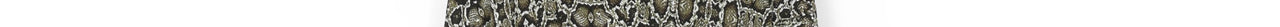 Kakigroene midirok met slangenprint Faume - seconde main