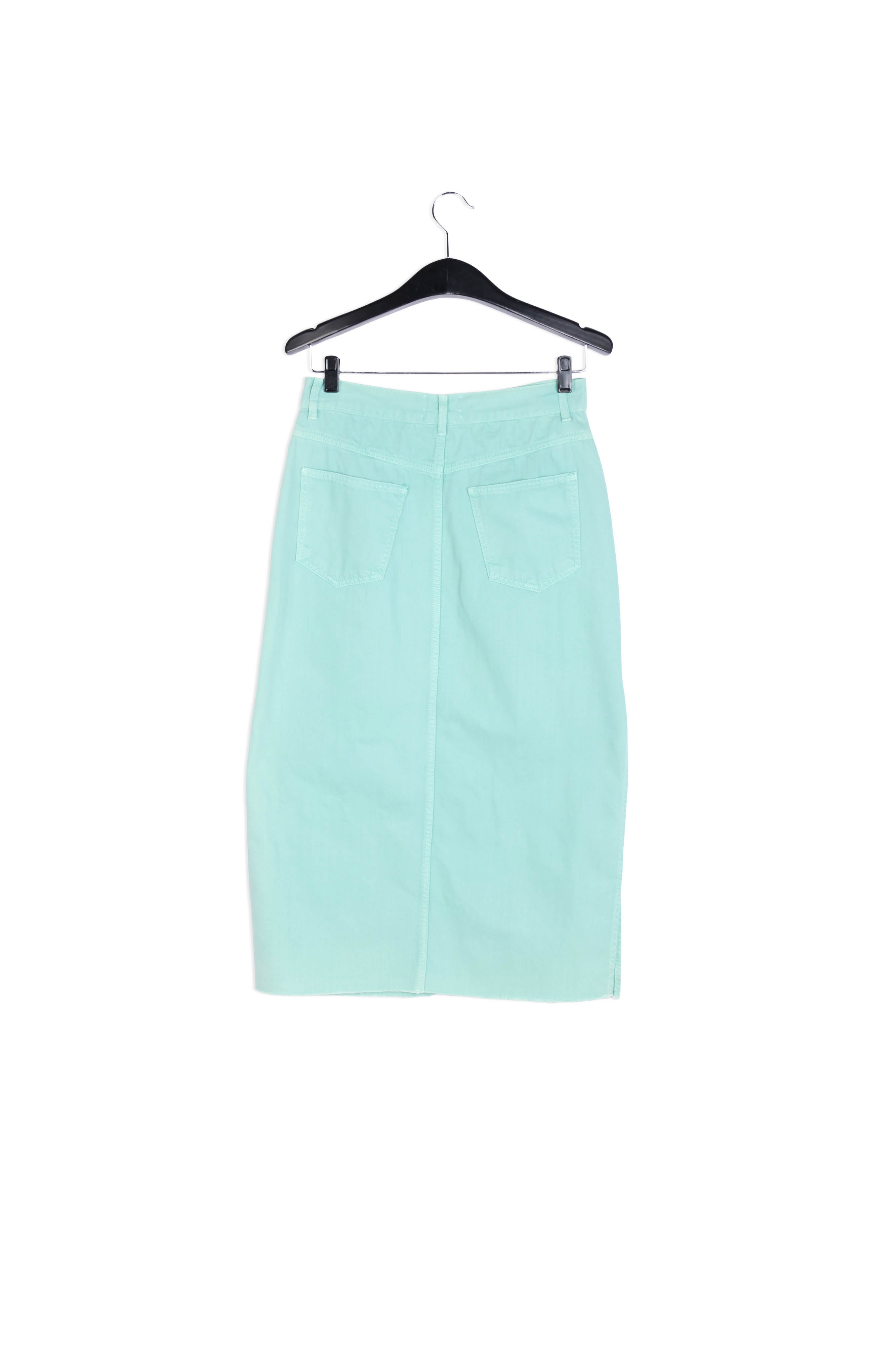 Colour denim skirt RE—SSENTIEL | Essentiel second hand