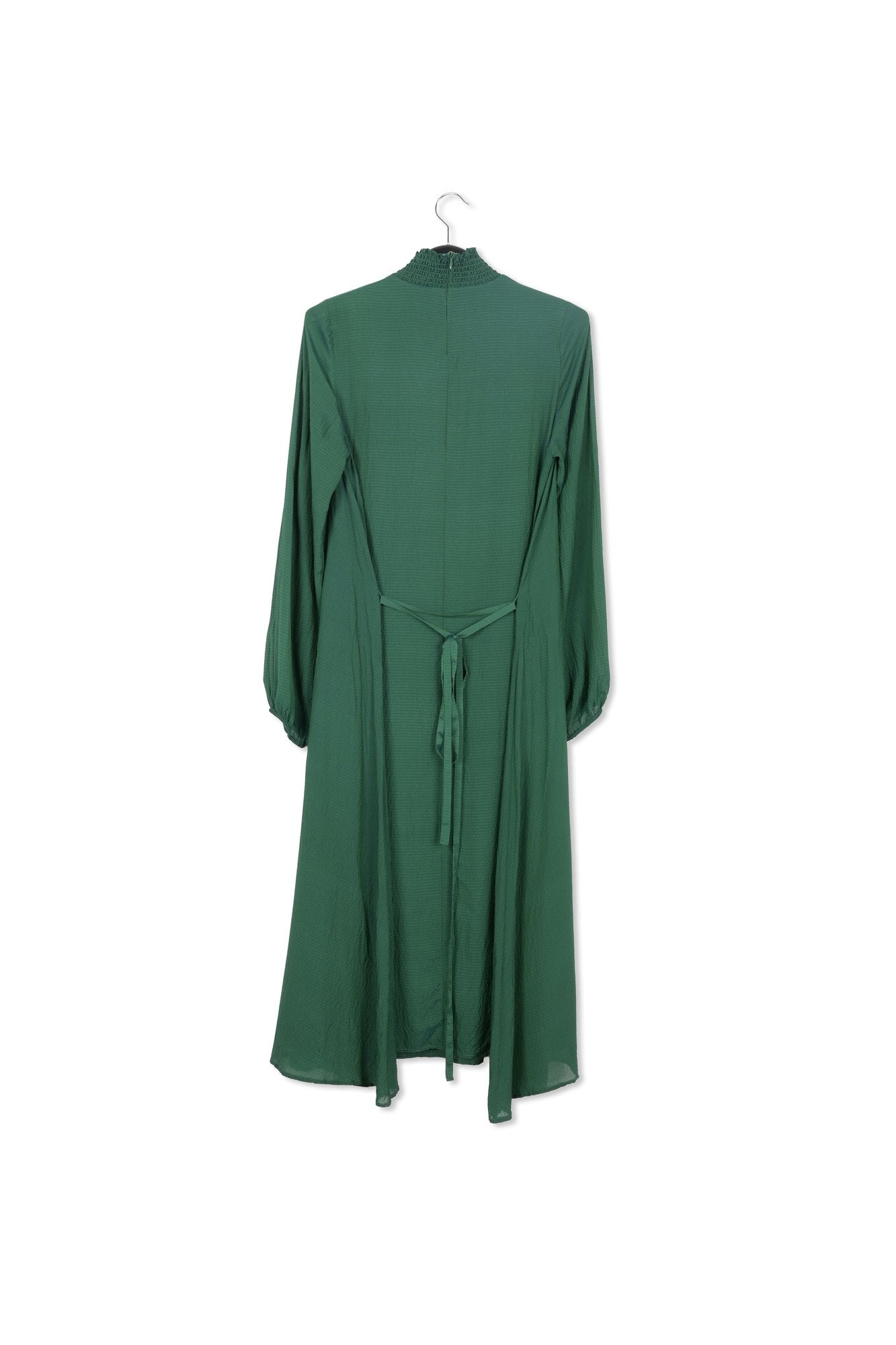 Robe midi vert foncé RE—SSENTIEL | Essentiel second hand