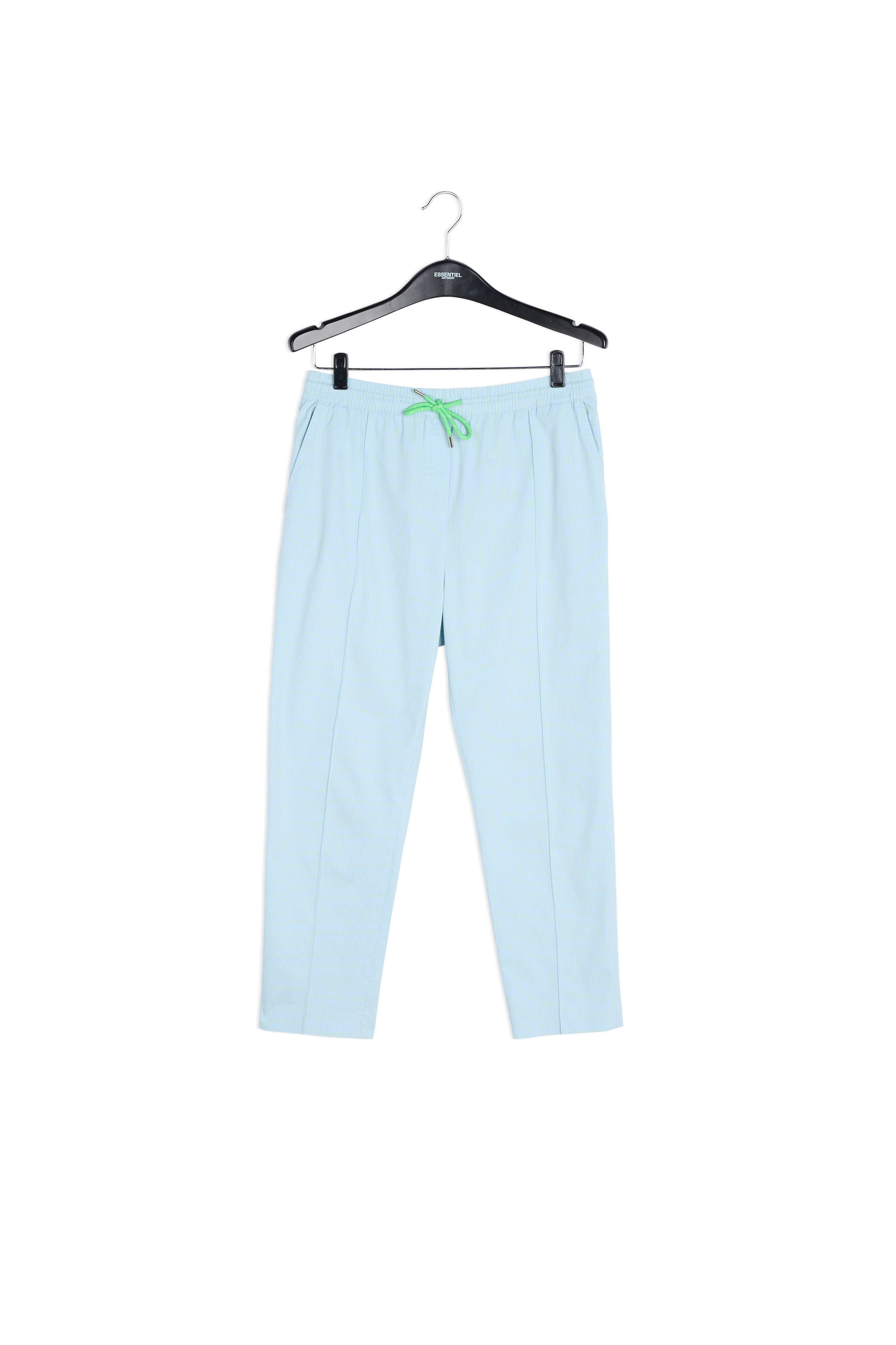 Pantalon tartan bleu clair RE—SSENTIEL | Essentiel second hand