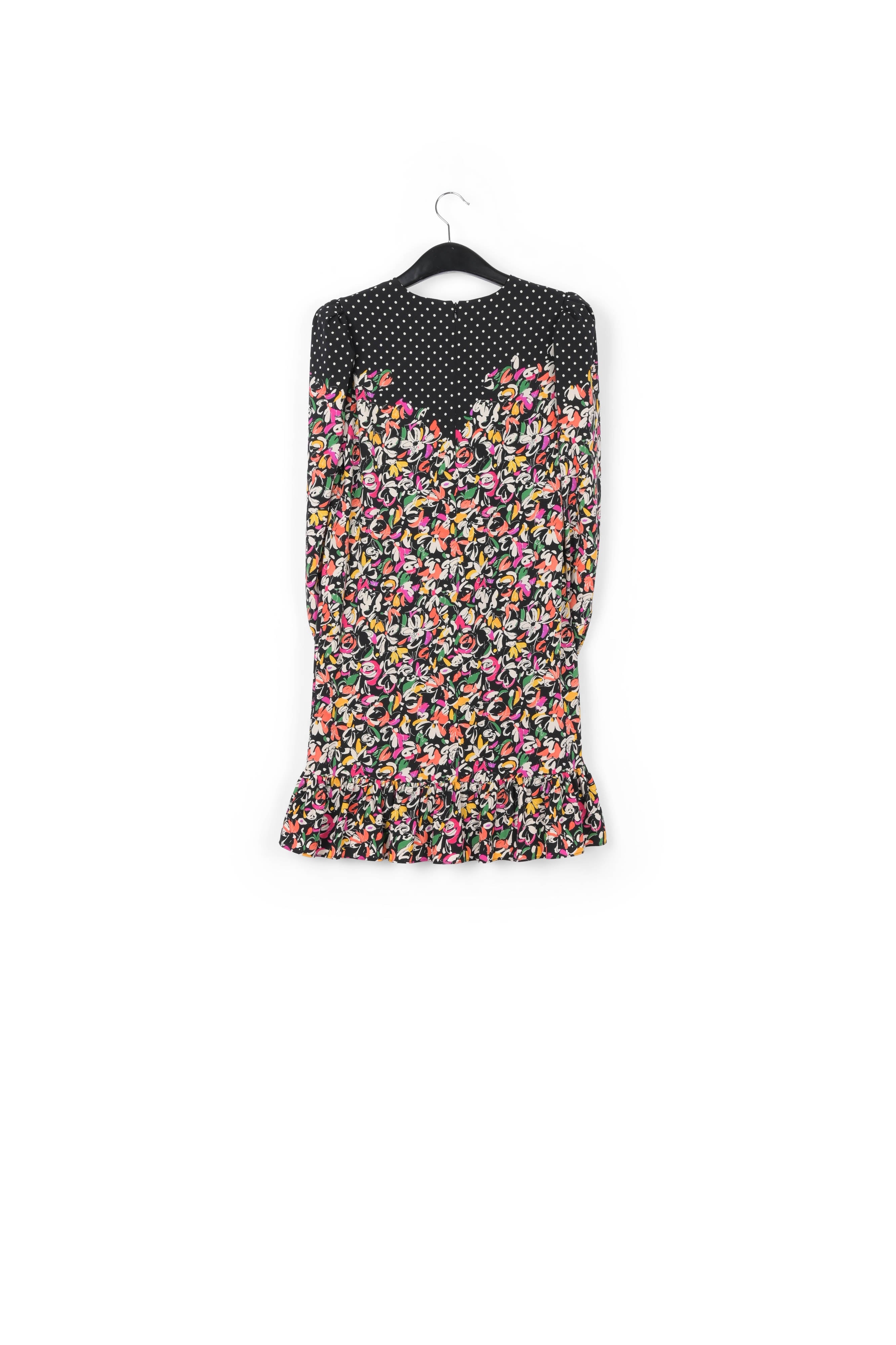 Colorful floral and polka-dot mixed-print dress RE—SSENTIEL | Essentiel second hand