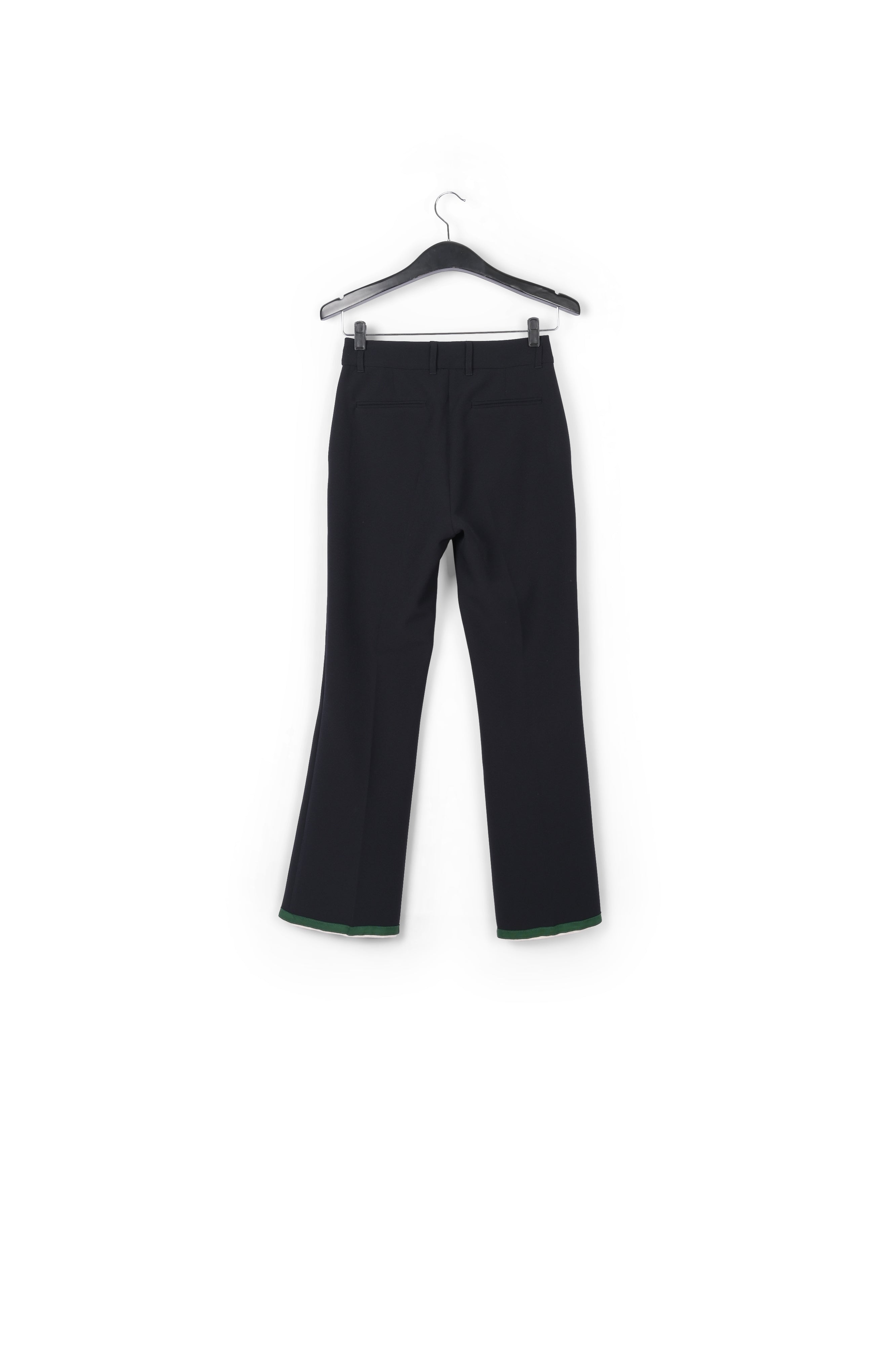 Black flared-fit pants RE—SSENTIEL | Essentiel second hand