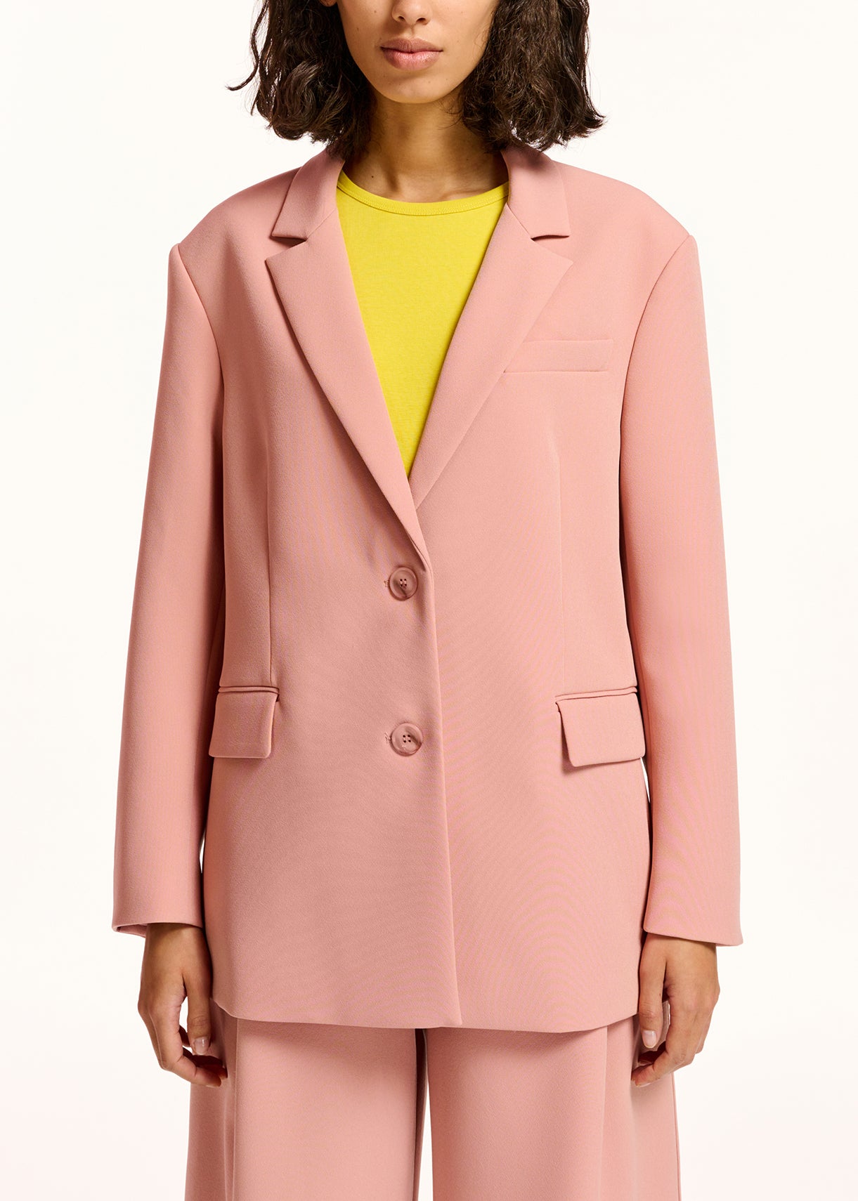 Blazer oversize en vieux rose RE—SSENTIEL | Essentiel second hand