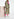 Khaki double-breasted blazer Faume - seconde main