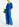 Top oversize bleu foncé Faume - seconde main