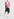 Pink mohair-blend cardigan Faume - seconde main