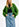 Groene trui van mohair en wol Faume - seconde main