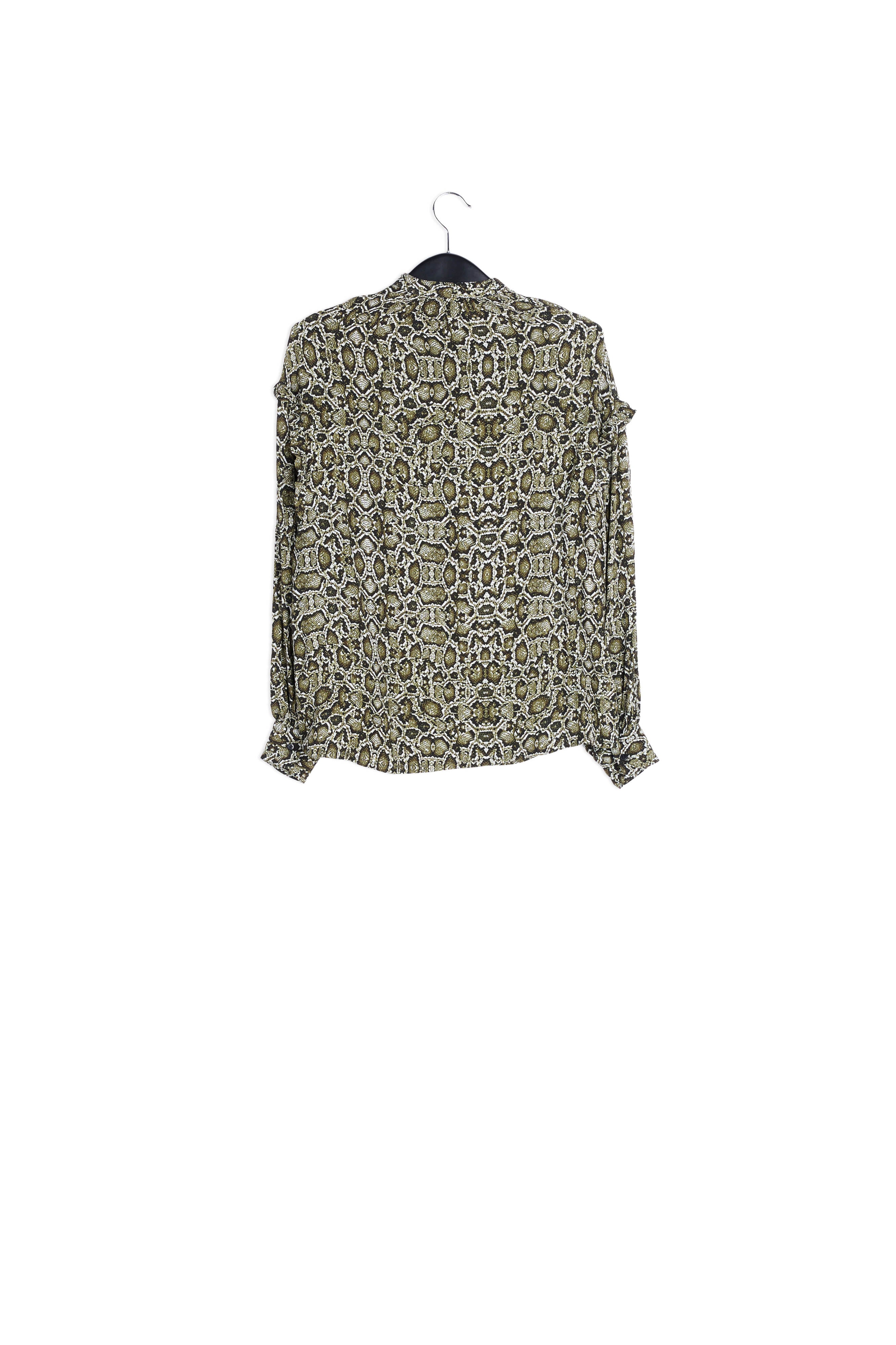 Oversized frilled shirt RE—SSENTIEL | Essentiel second hand