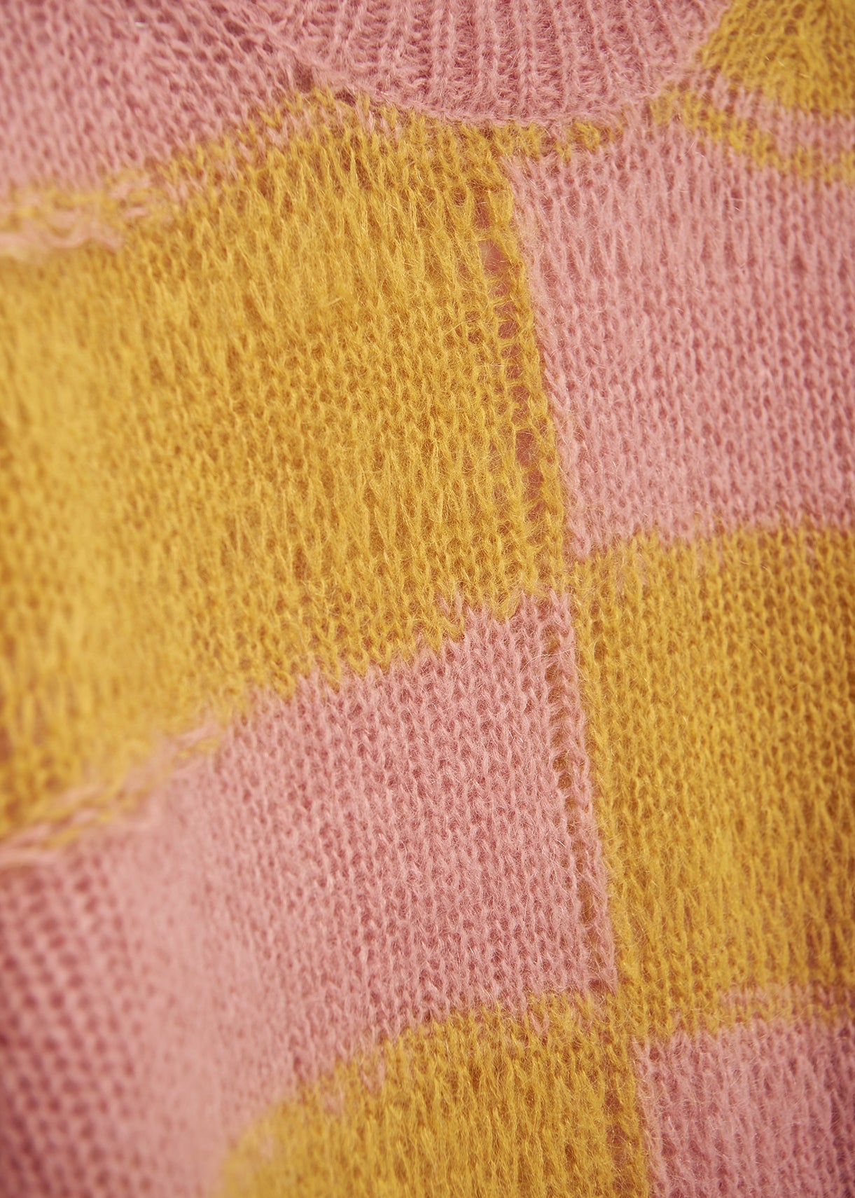 Pull à rayures rose vintage et ocre effet vieilli RE—SSENTIEL | Essentiel second hand