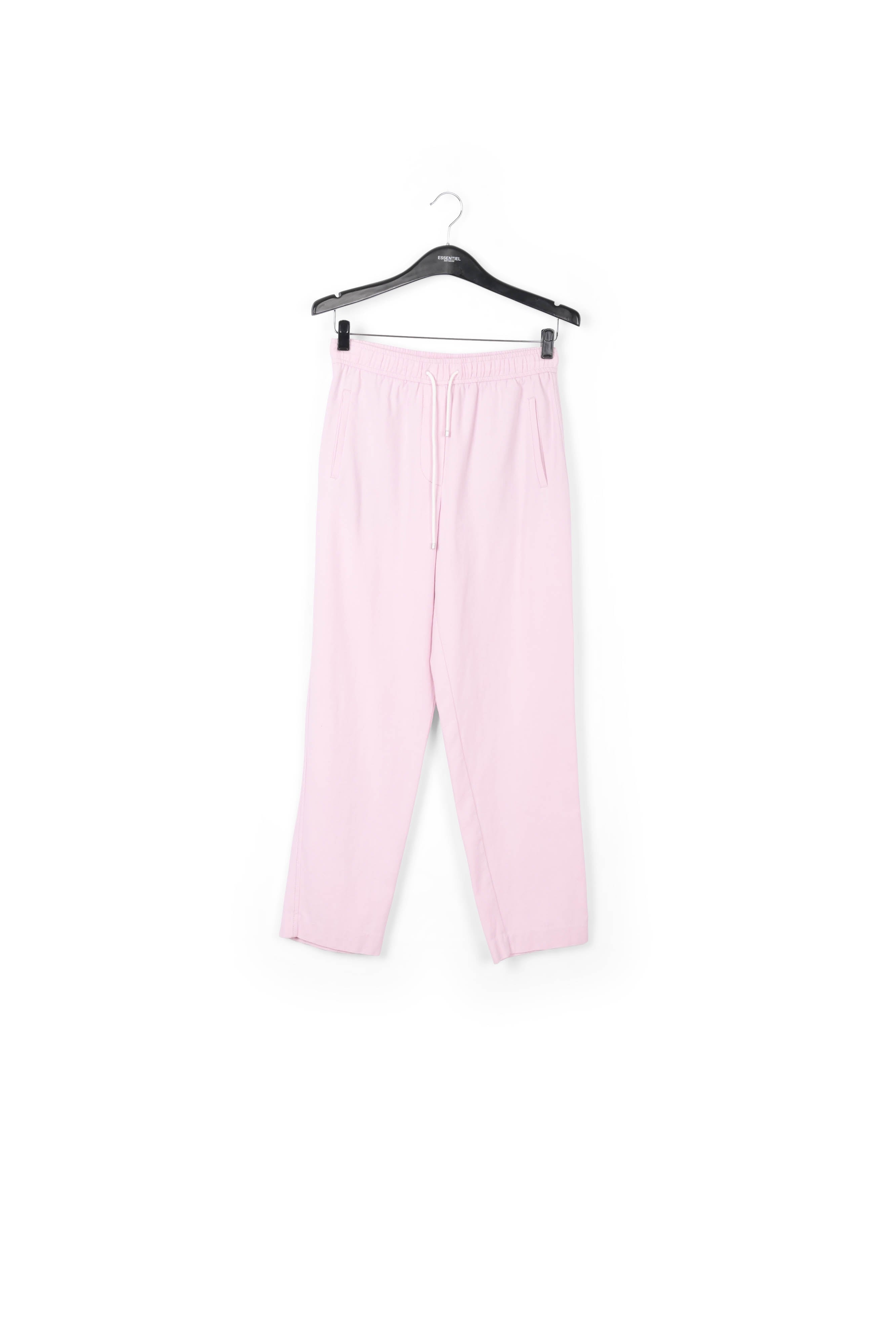 Lilac cotton tapered pants RE—SSENTIEL | Essentiel second hand