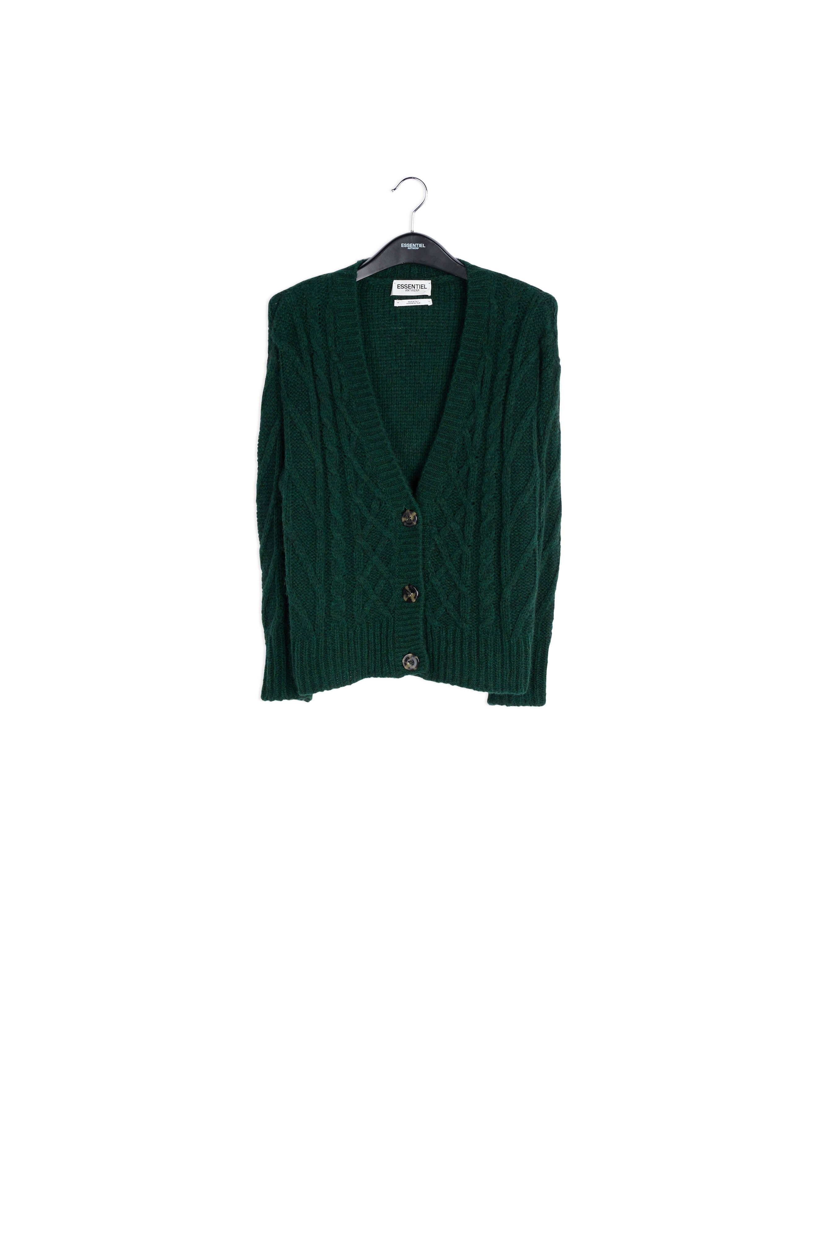 Soft cable cardigan RE—SSENTIEL | Essentiel second hand