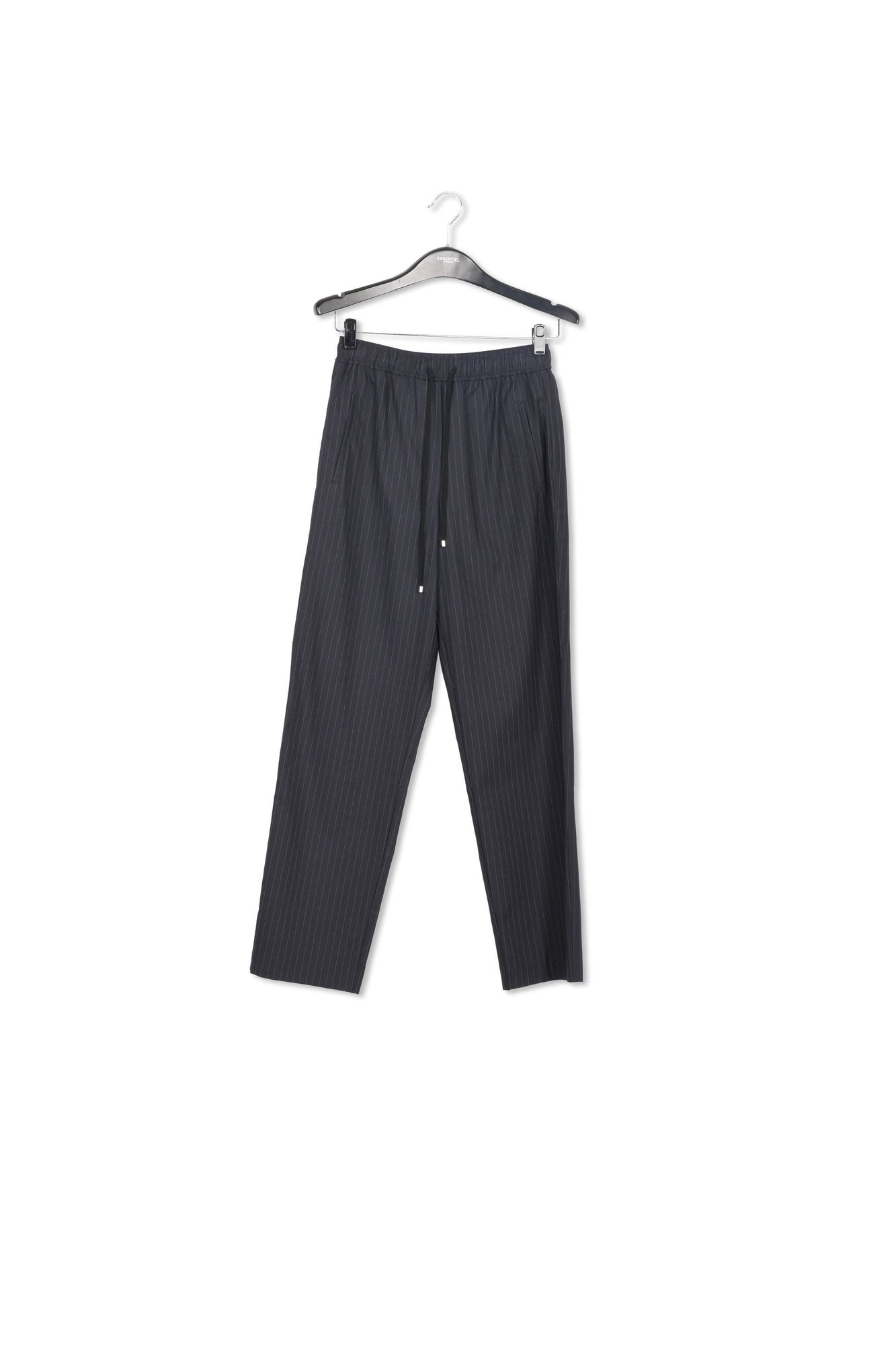 Dark blue pinstriped pants RE—SSENTIEL | Essentiel second hand