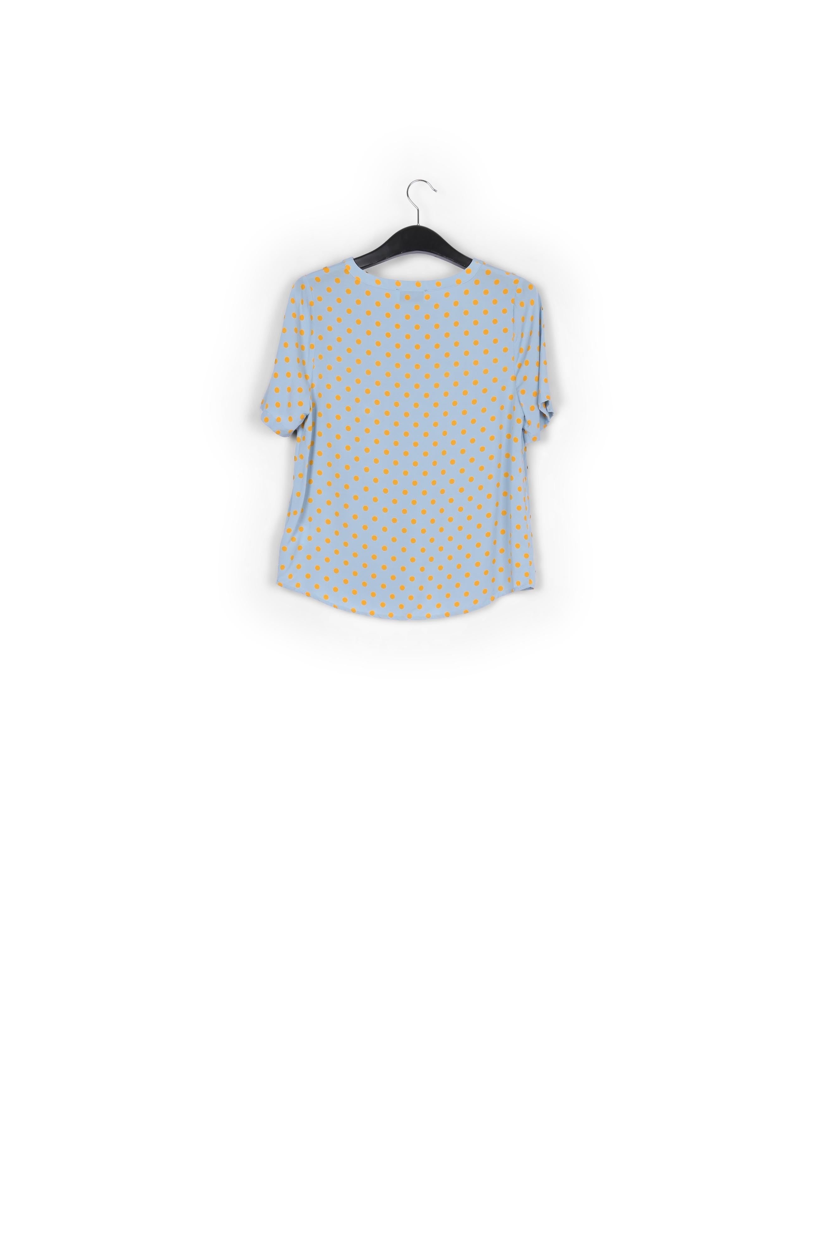 Zomertop in viscose met stippen RE—SSENTIEL | Essentiel second hand