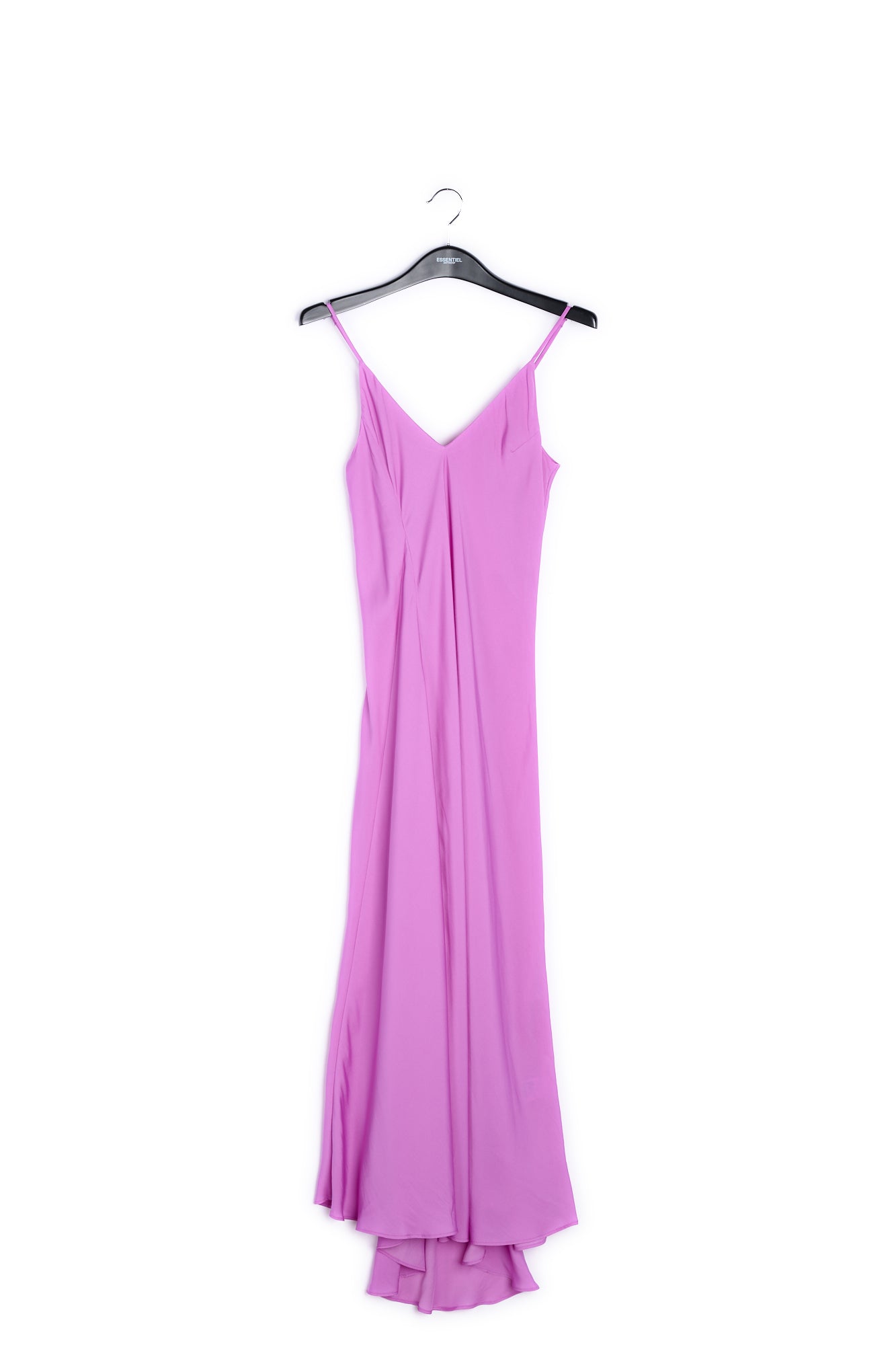 Lilac maxi-length slip dress RE—SSENTIEL | Essentiel second hand