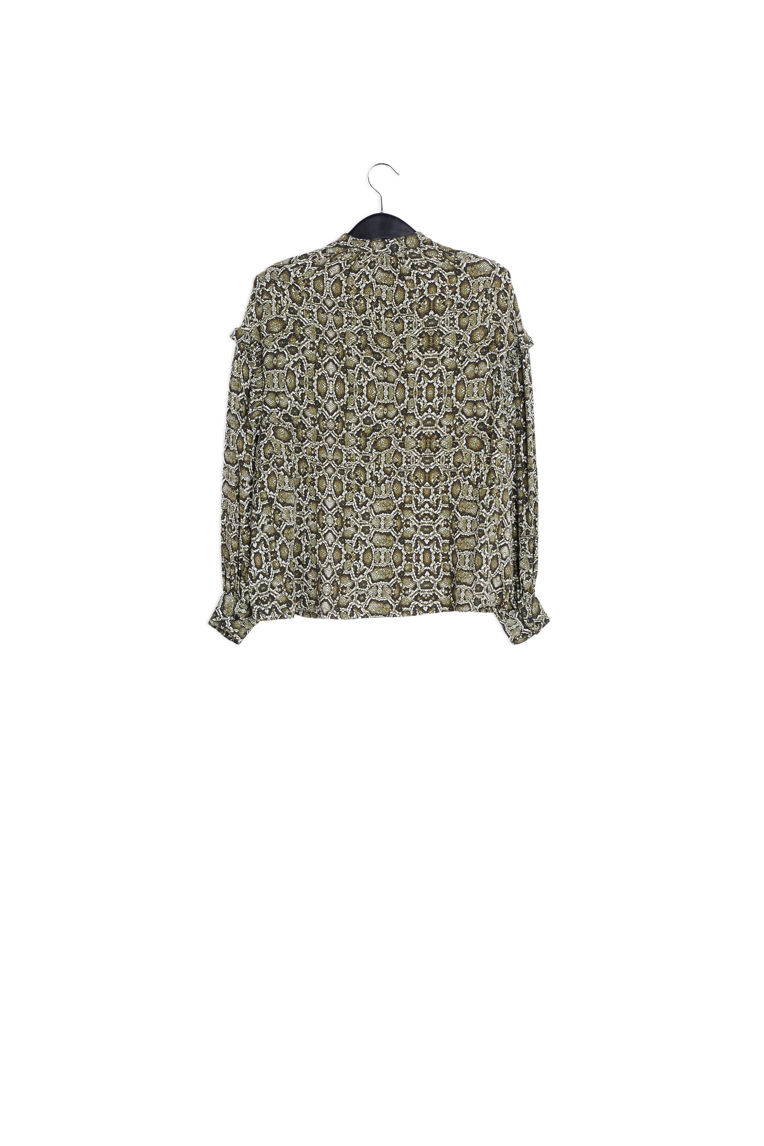 Oversized frilled shirt RE—SSENTIEL | Essentiel second hand