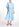 Robe chemise bleue à ligne a Faume - seconde main