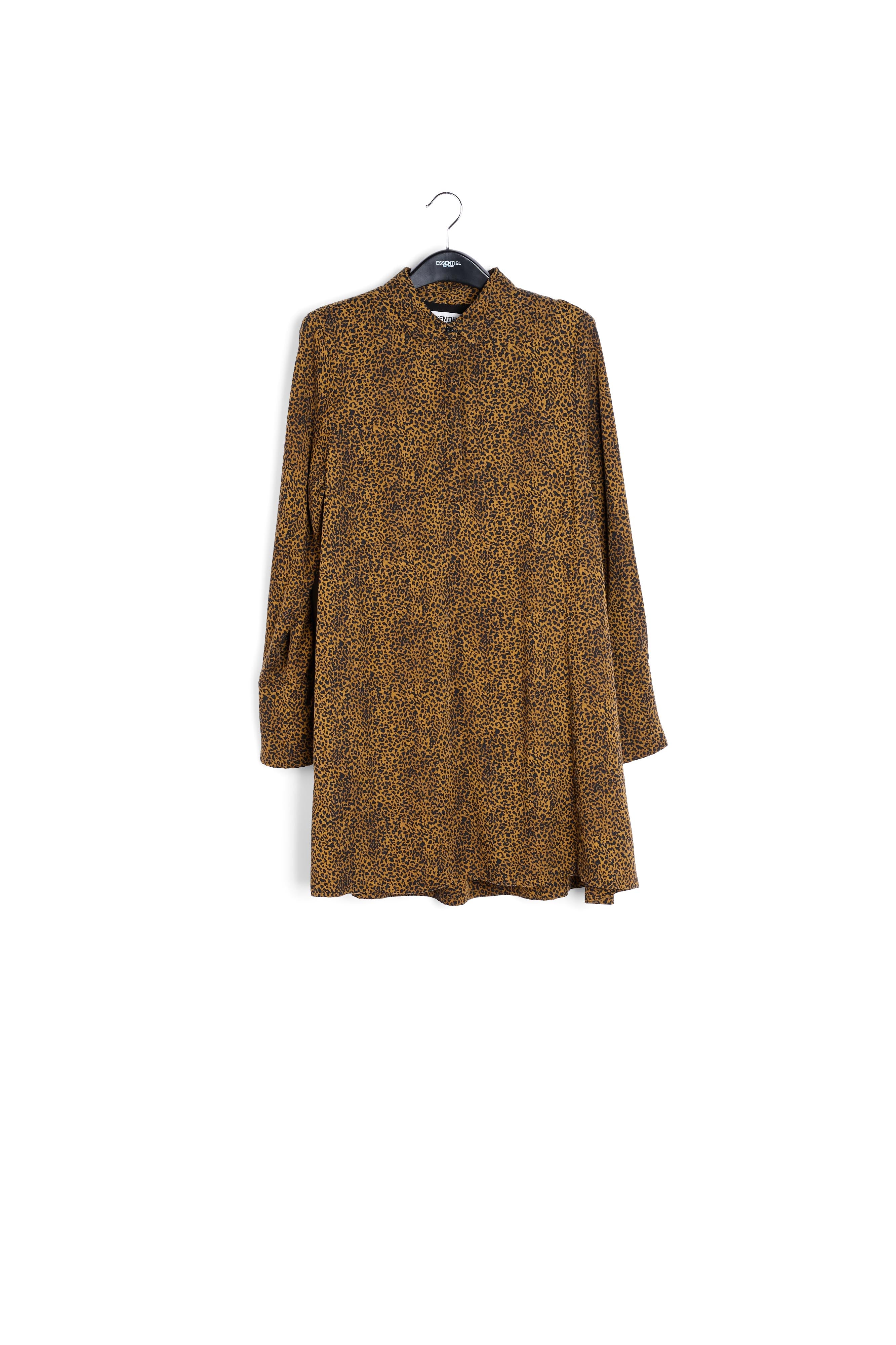 Robe trapèze à imprimé guépard RE—SSENTIEL | Essentiel second hand