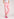 Pink and off-white tie-dyed jeans Faume - seconde main