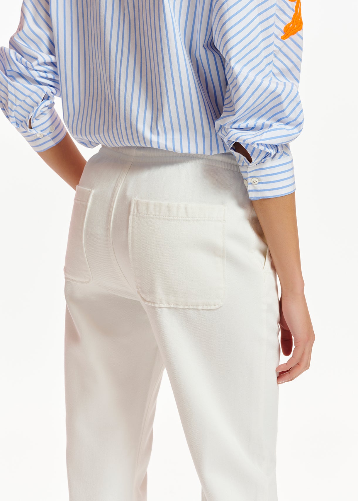 Jean boyfriend blanc RE—SSENTIEL | Essentiel second hand