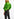 Green puffed-sleeve top Faume - seconde main