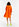 Robe chemise oversize en coton orange Faume - seconde main