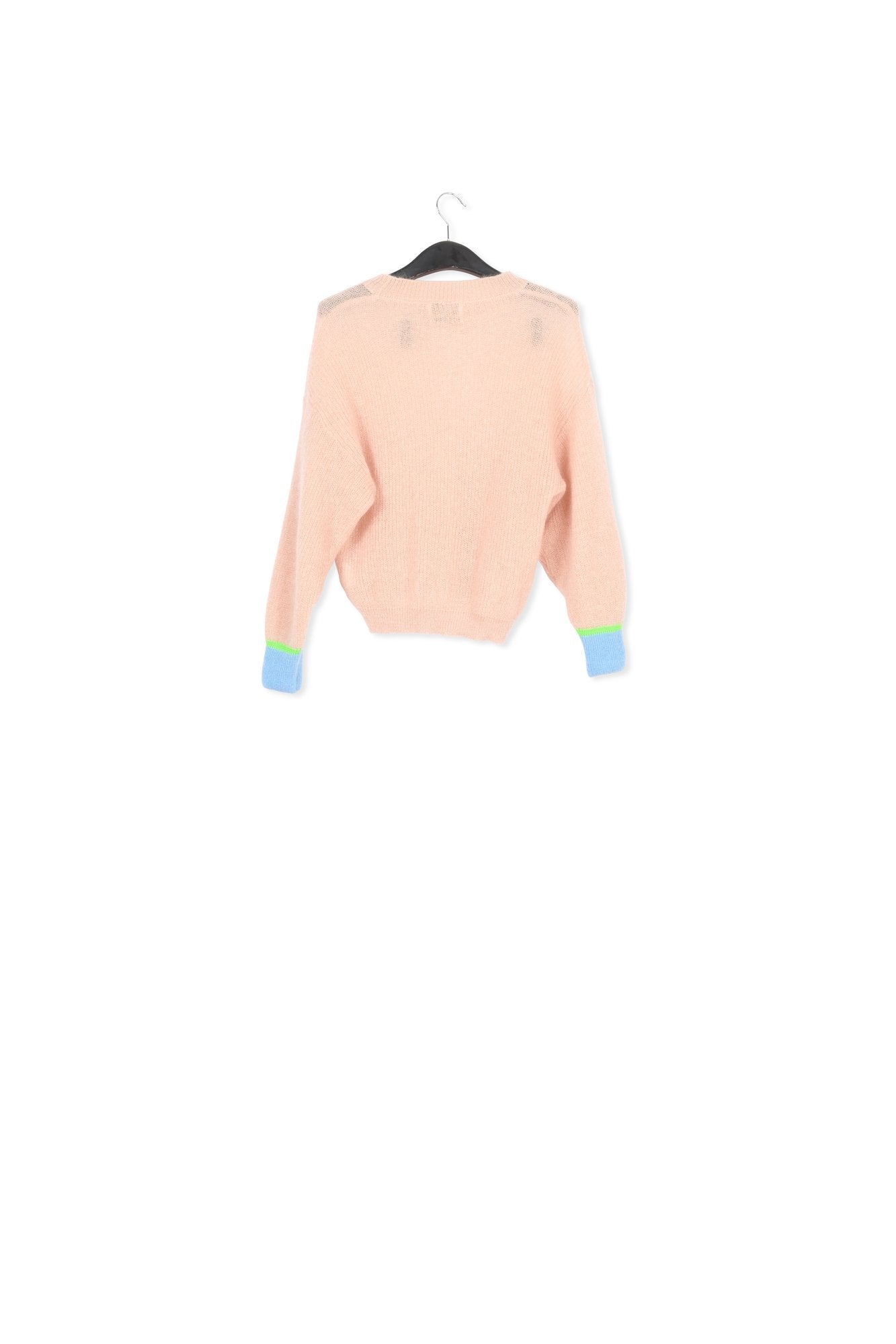 Pull rose vintage en mohair mélangé RE—SSENTIEL | Essentiel second hand