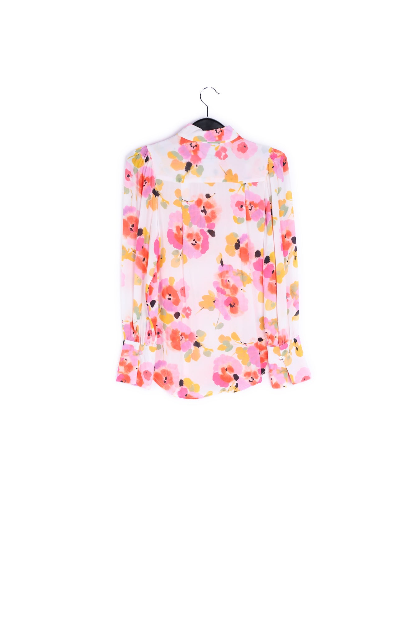 Off-white floral-print shirt RE—SSENTIEL | Essentiel second hand