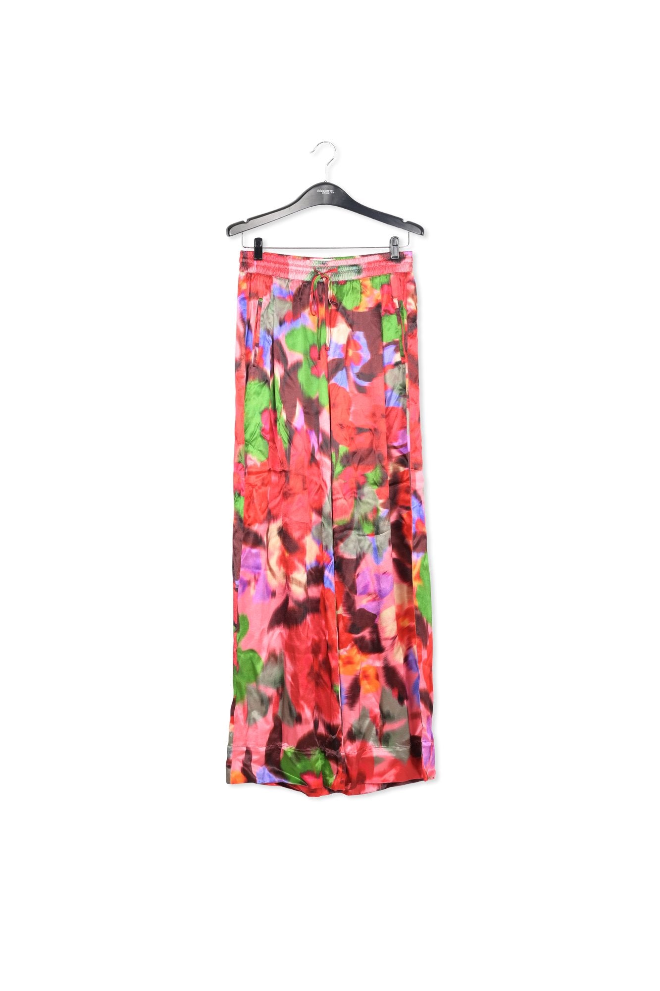 Multicolor floral print wide-leg pants RE—SSENTIEL | Essentiel second hand