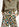 Pantalon large beige à imprimé léopard multicolore Faume - seconde main
