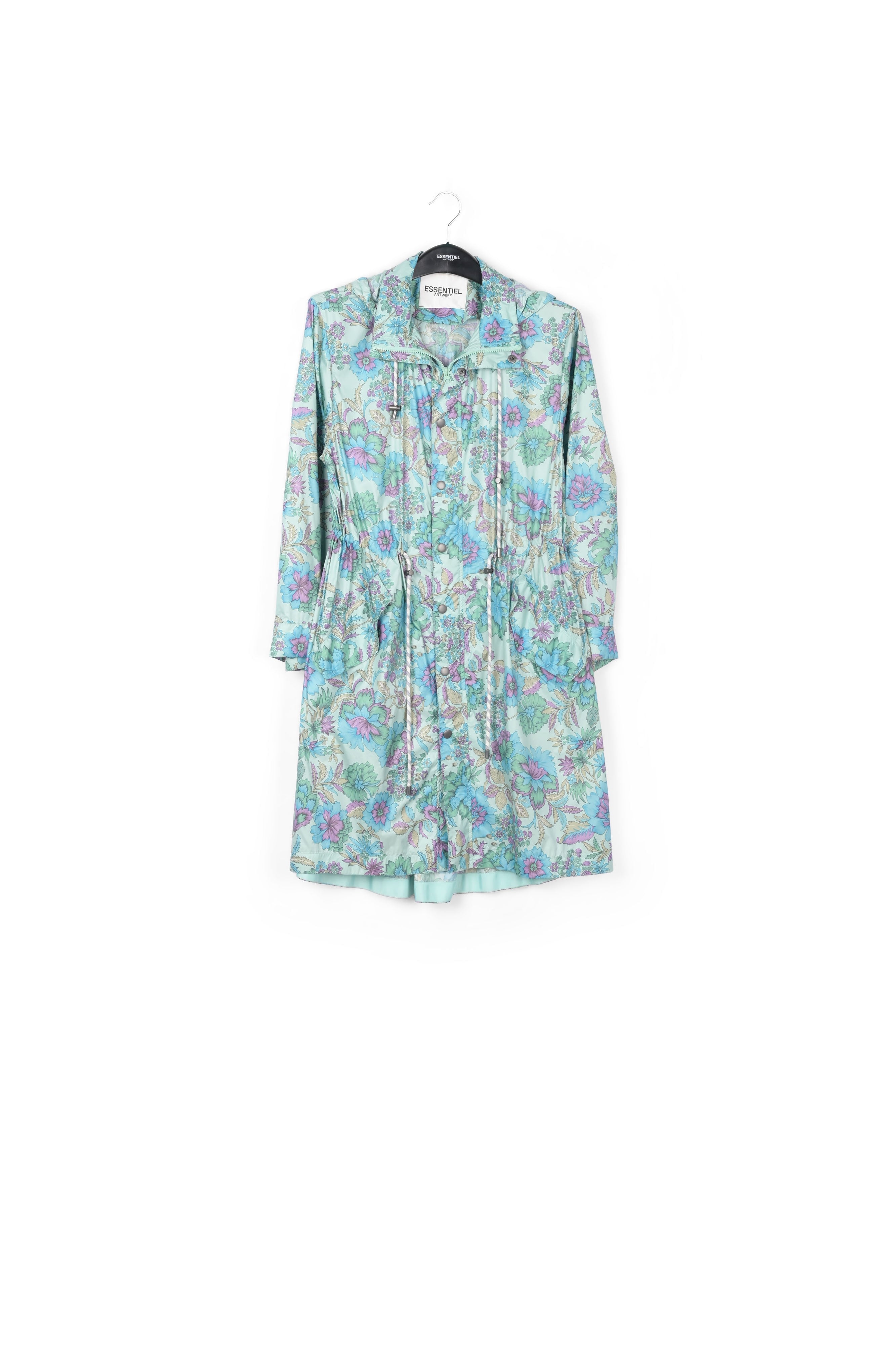 Yellow spring rain jacket RE—SSENTIEL | Essentiel second hand