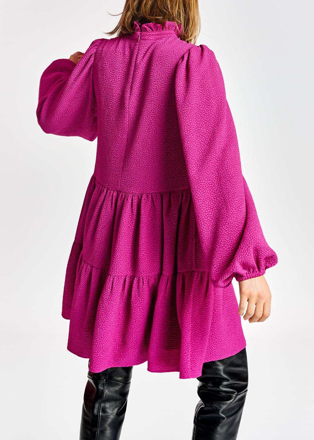 Agonize ruffle collar dress RE—SSENTIEL | Essentiel second hand