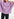 Mauve boxy cut knit sweater Faume - seconde main