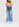 Yellow, pink and blue v pattern sweater Faume - seconde main
