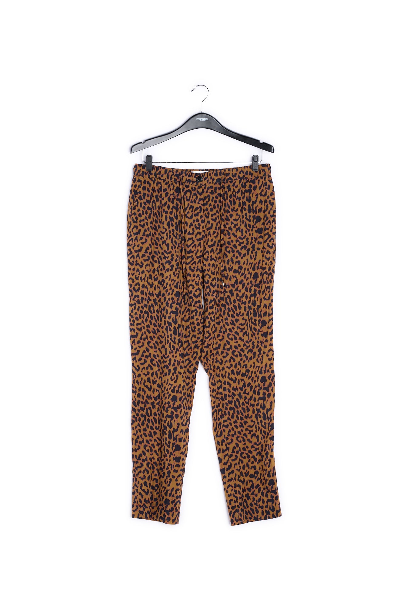 Leopard print tapered pants RE—SSENTIEL | Essentiel second hand