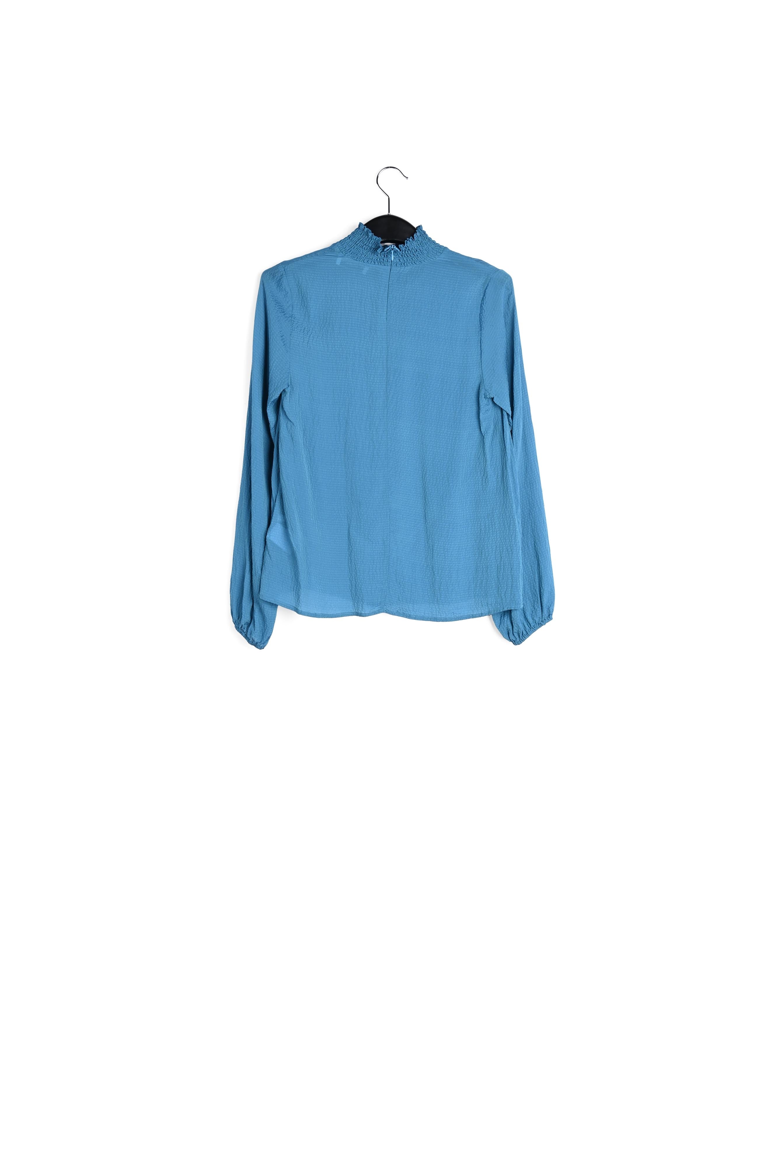 Blauwe top met wijde pasvorm RE—SSENTIEL | Essentiel second hand