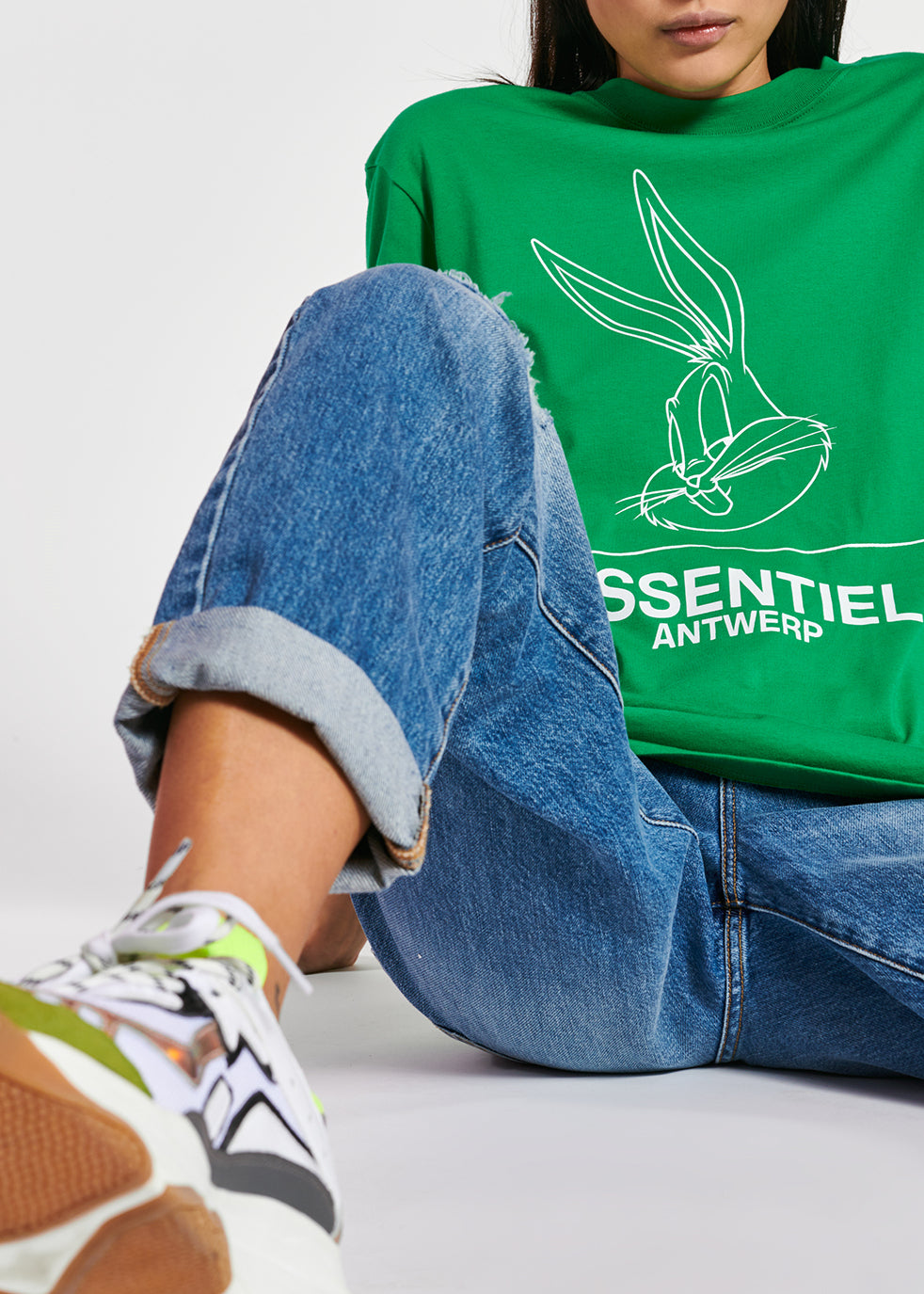 T shirt loony print RE—SSENTIEL | Essentiel second hand